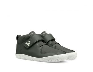 Vivobarefoot PRIMUS BOOTIE II all weather kids CHARCOAL pár