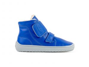Children's winter barefoot boots Be Lenka Panda - Blue