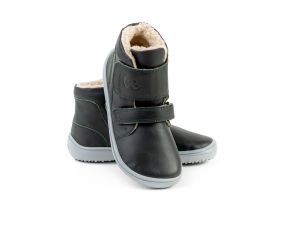 Dětské zimní boty Be Lenka Panda - Charcoal Black