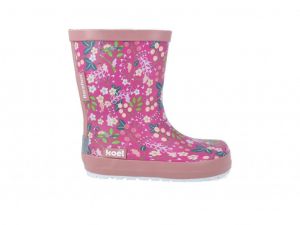 Barefoot boots Koel4Kids - Flowers Fuchsia | 24, 27, 29, 30