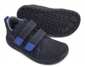 Barefoot celoroční boty EF Leon Navy Blue