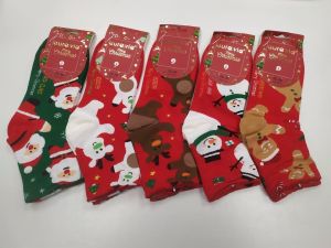 Christmas socks with pictures - women´s | 35-38