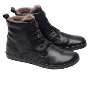 Barefoot ZAQQ QUINTIC Winter Black winter boots