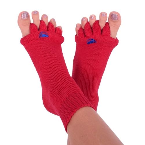 Barefoot Adjustable socks Red HAPPY FEET