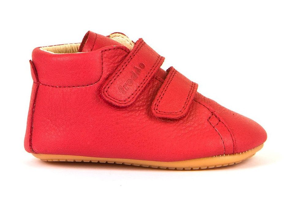 Barefoot boty Froddo Prewalkers - red