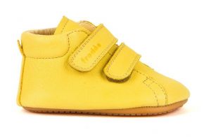 Barefoot shoes Froddo Prewalkers - yellow