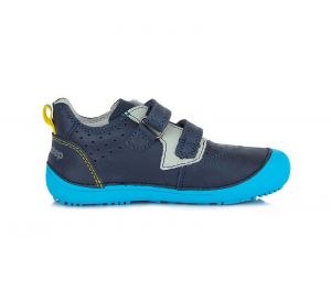 Barefoot DDstep 063 year-round shoes - dark blue with gray