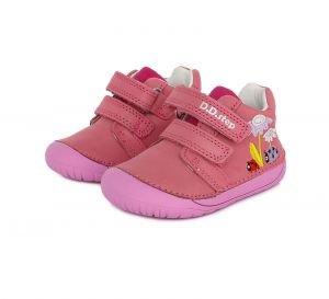 DDstep 070 year-round shoes - red - ladybugs | 22, 23, 24