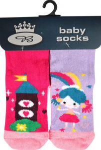 Childrens socks Boma - Dora ABS - princess | 18-20, 21-25
