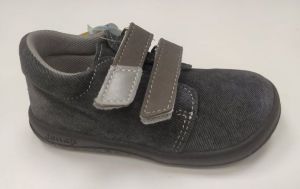 Jonap year-round barefoot shoes B1SV gray denim SLIM | 20, 21, 22, 23, 24, 25, 26, 27, 28, 29, 30