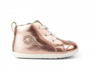Ankle year-round Bobux Alley-oop rose gold metallic | 22