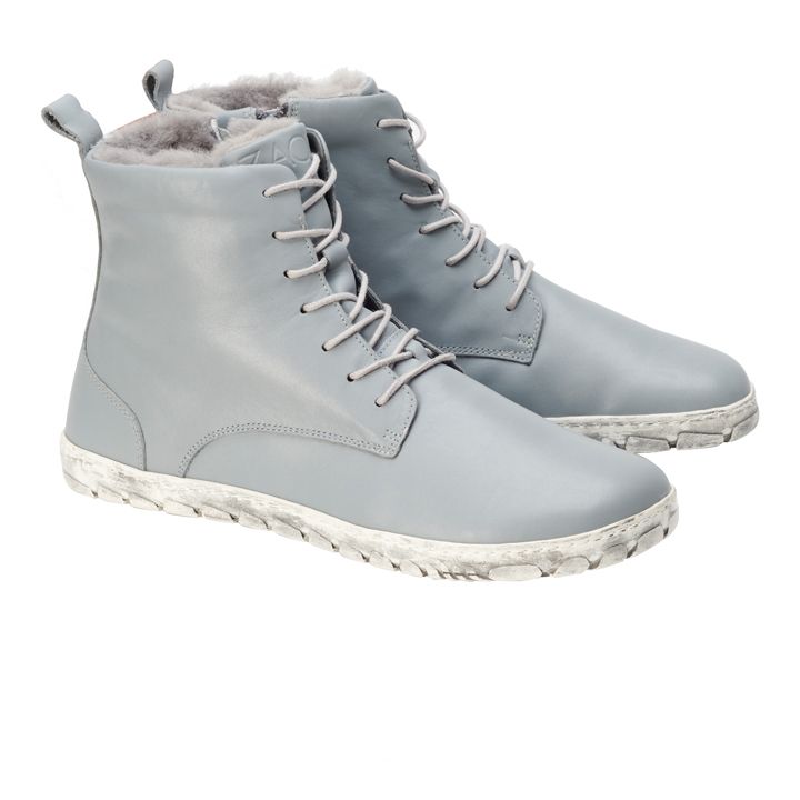 Barefoot Winter boots ZAQQ QUINTIC Winter Blue Gray