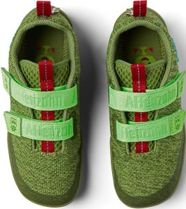 Barefoot Children's barefoot shoes Affenzahn Happy Knit Dragon - green / red
