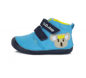 Barefoot DDstep 070 turquoise ankle boots - koala