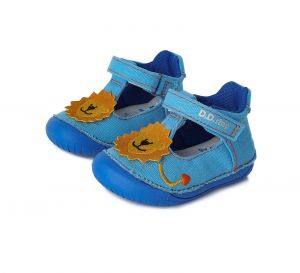 DDstep 070 sandals blue - lion