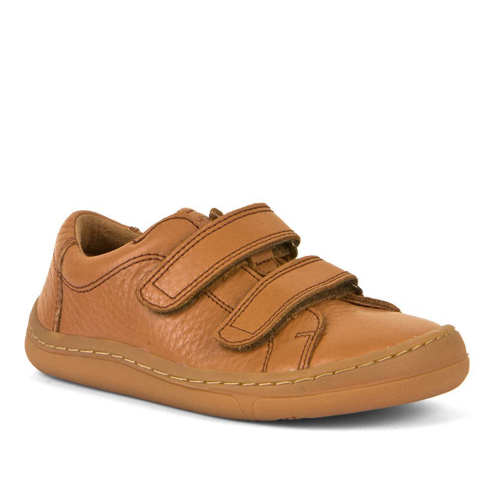 Barefoot Froddo barefoot year-round shoes 2 velcro - cognac