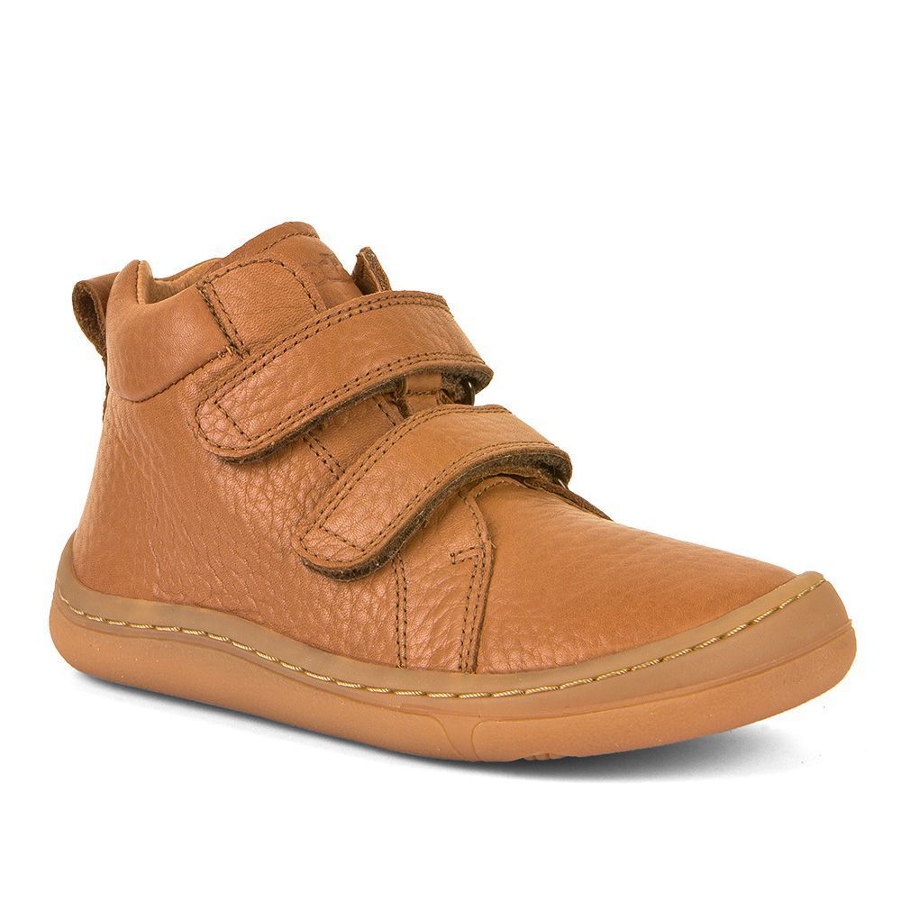 Froddo barefoot kotníkové celoroční boty cognac