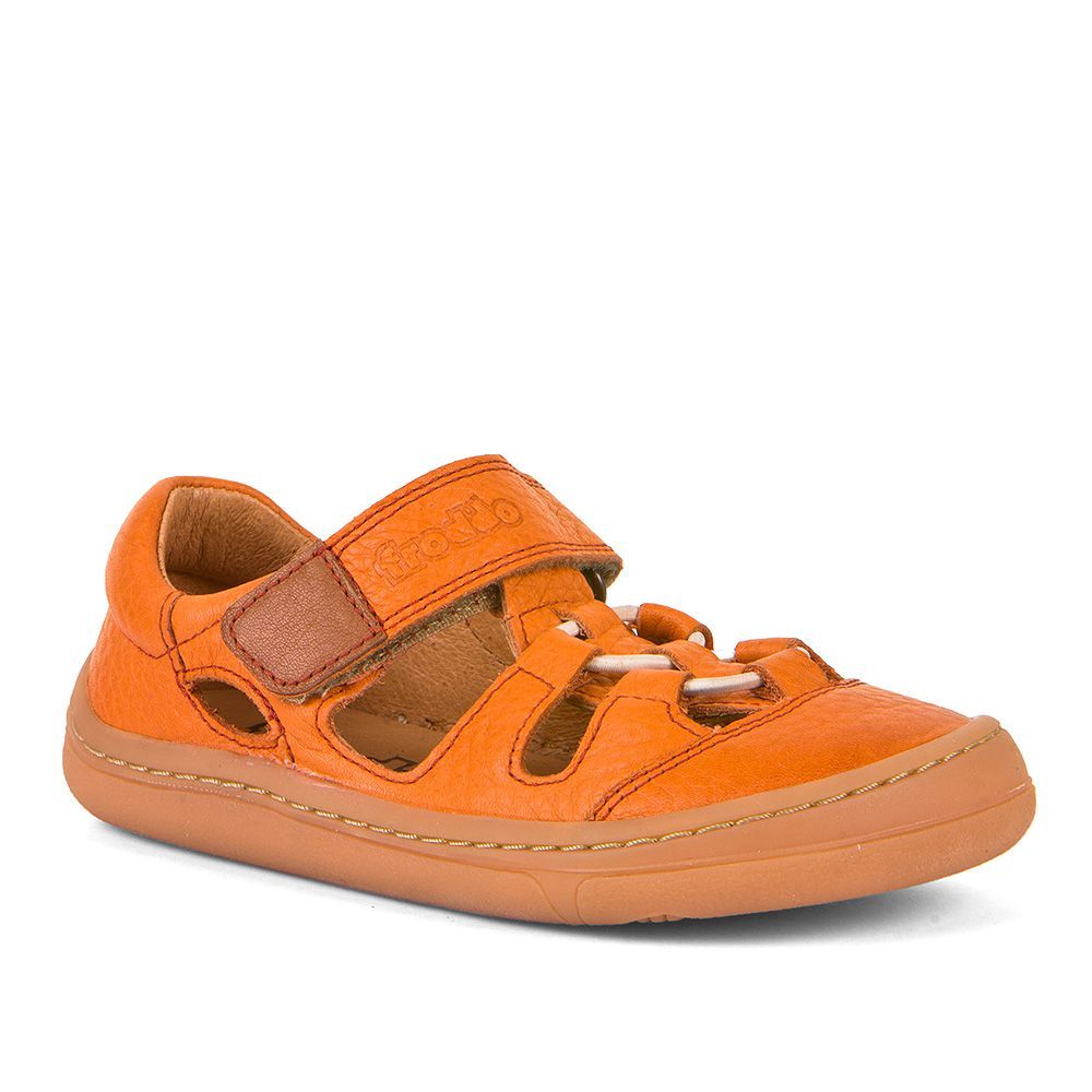 Froddo barefoot sandálky 1 suchý zip - orange