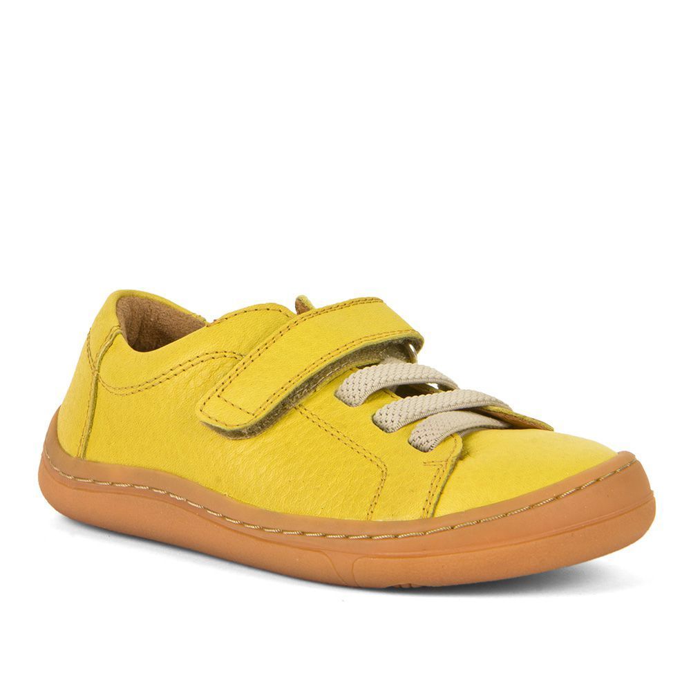 Barefoot Froddo year-round barefoot shoes yellow - SZ rubber band