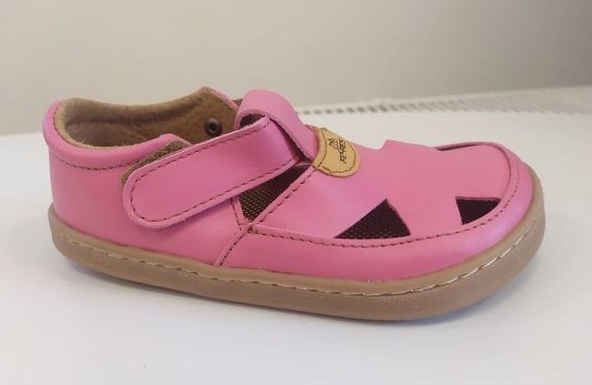 Barefoot sandále Pegres BF50 - růžové