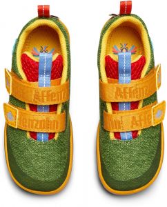 Barefoot Childrens barefoot shoes Affenzahn Happy Knit Toucan