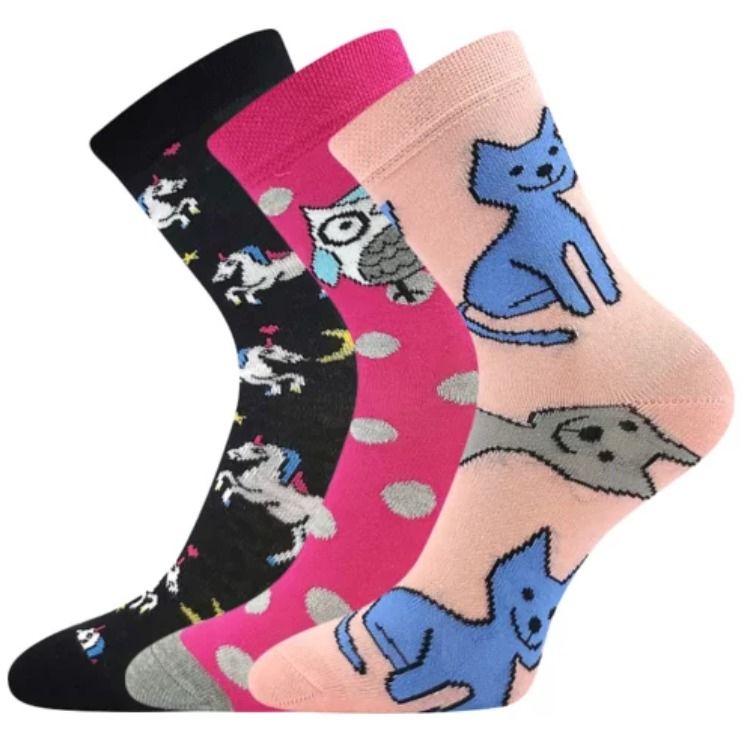 Barefoot Childrens socks Boma - 057-21-43 - XIII - girl