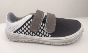 Jonap barefoot sneakers Knitt 3D - black and white | 24, 25, 27, 28, 29, 30