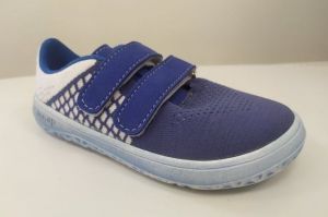 Barefoot Jonap barefoot sneakers Knitt 3D - blue and white