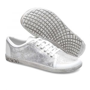 Barefoot Barefoot shoes ZAQQ TIQQ silver white