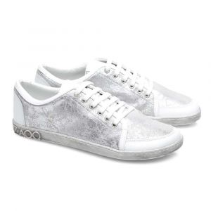 Barefoot shoes ZAQQ TIQQ silver white | 38, 39