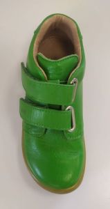Lurchi celoroční barefoot boty - Noah nappa verde shora