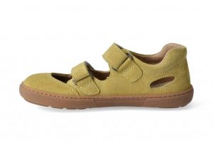 Barefoot sandálky Koel4kids - Dalila mustard bok