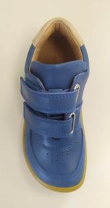 Barefoot Lurchi year-round barefoot shoes - Nabil nappa cobalto