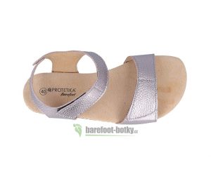 Barefoot Prosthetics barefoot sandals Belita pink metallic Protetika