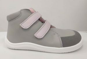 Baby bare shoes Febo Fall Gray / Pink | 23, 25