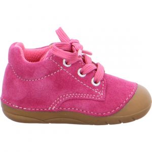 Lurchi barefoot shoes - Flo suede pink