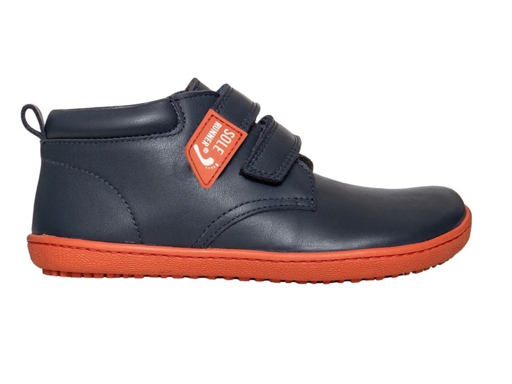 Barefoot Barefoot shoes Sole runner Eris winter blue/orange unisex