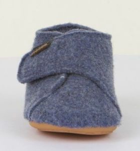 Barefoot Froddo prewalkers wool slippers - denim