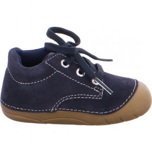 Lurchi barefoot shoes - Flo suede navy
