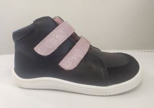Baby bare shoes Febo Fall black/pink glittery | 23, 24, 25, 26, 29
