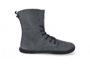Barefoot winter boots Koel Faro dark grey | 37, 38, 39