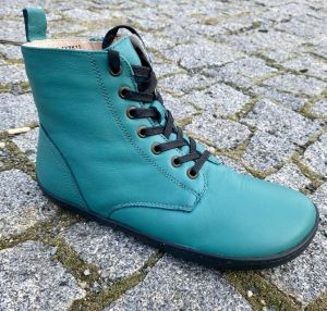 Womens winter high boots Protetika Judit turquoise