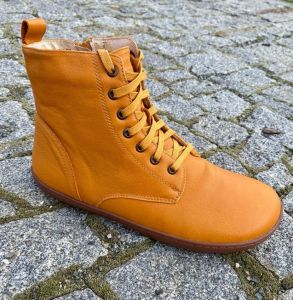 Womens winter high boots Protetika Judit yellow