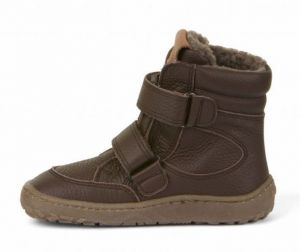 Froddo barefoot zimní vysoké boty - brown bok