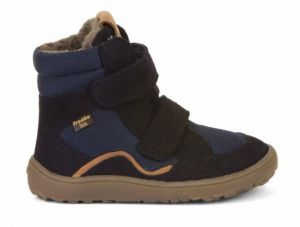 Froddo barefoot winter high boots with membrane blue | 24, 25