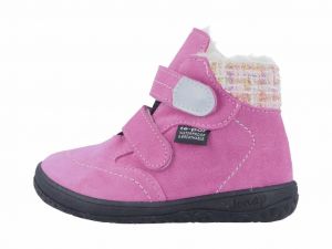 Jonap winter barefoot shoes B5S pink - wool | 29, 30