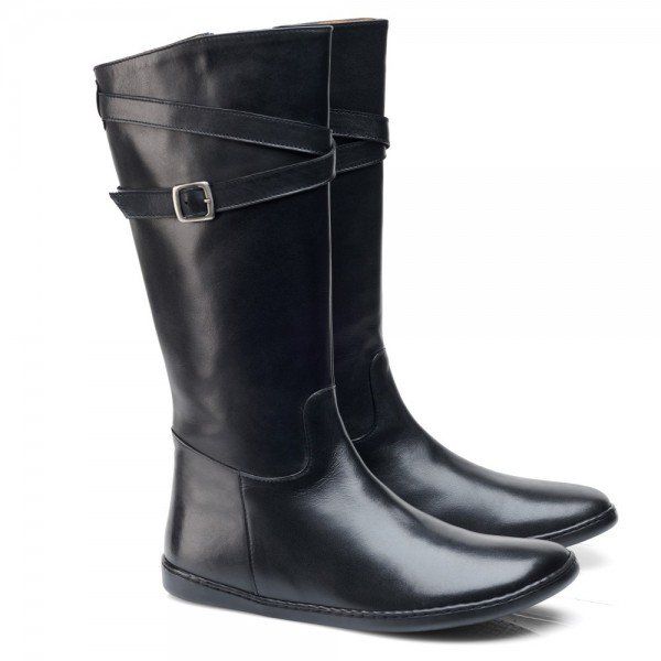 Barefoot ZAQQ ATTRAQT nappa Black boots