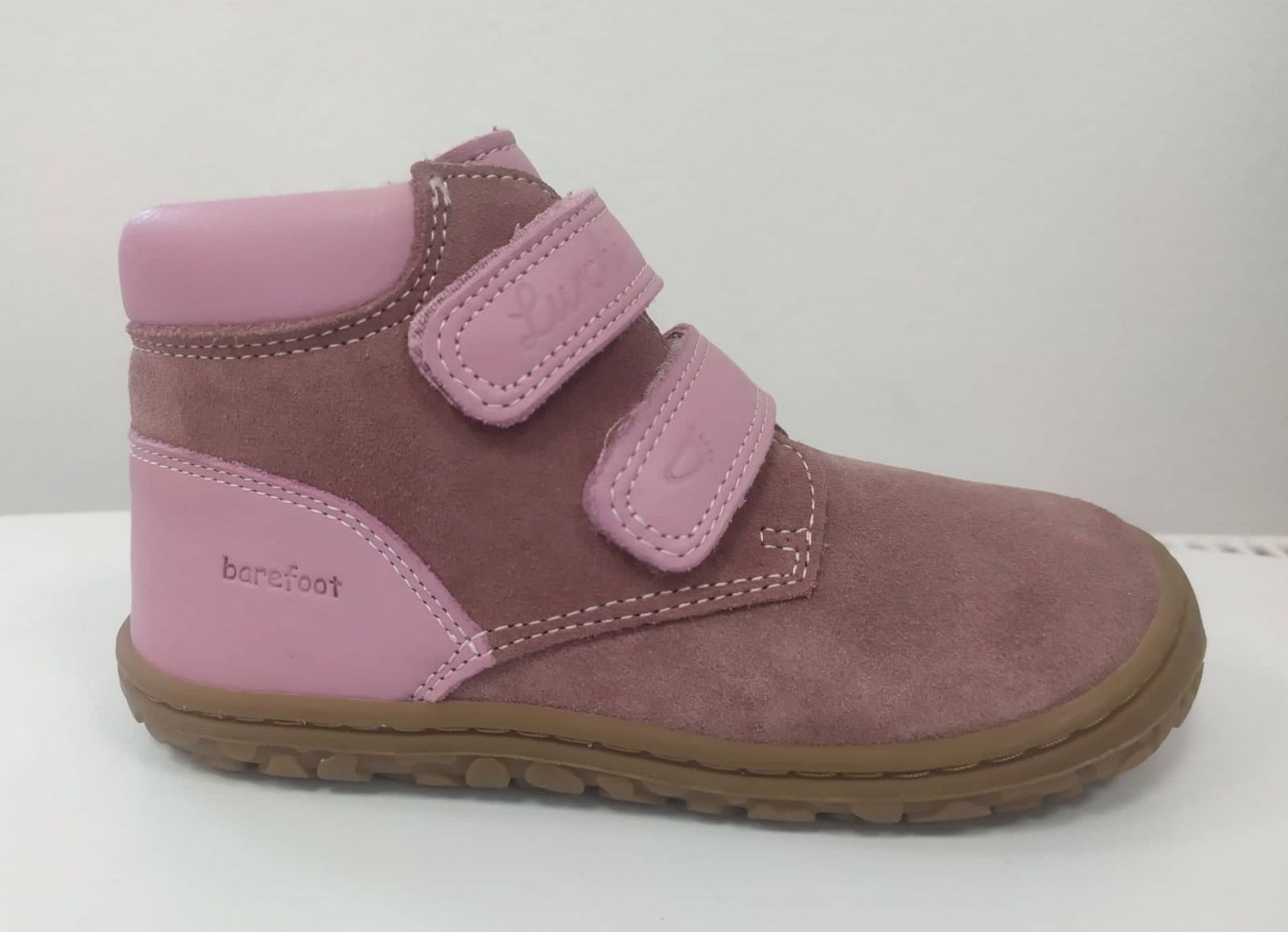 Barefoot Lurchi barefoot shoes - Nino nappa rosa