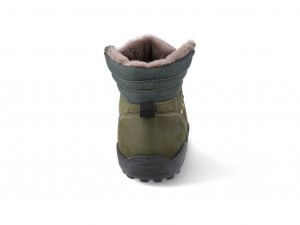 Zimní barefoot boty Koel4kids - Paul - khaki zezadu