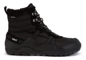 Winter barefoot shoes Xero shoes Alpine M black without trees